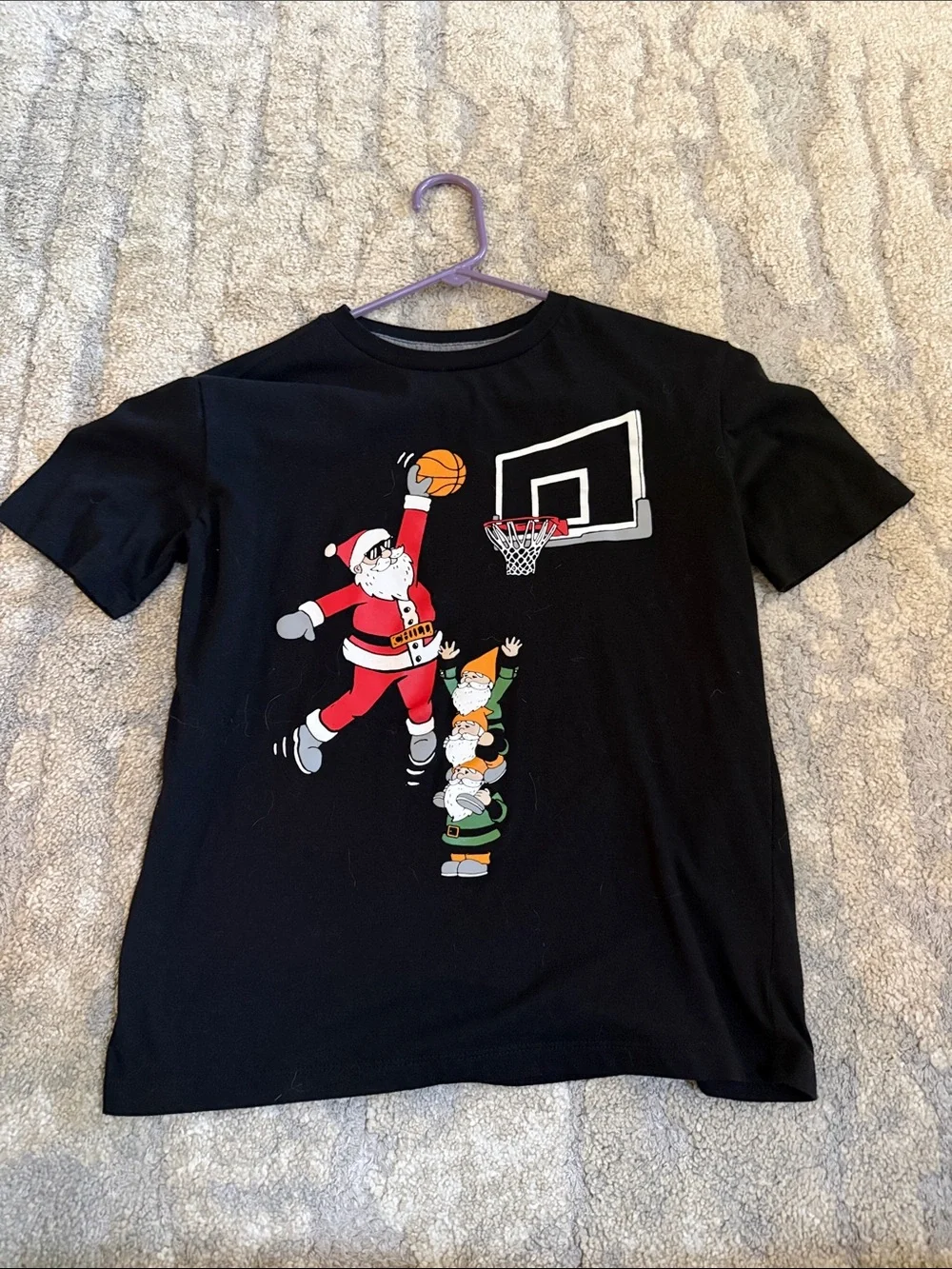 Old navy basketball Christmas tee